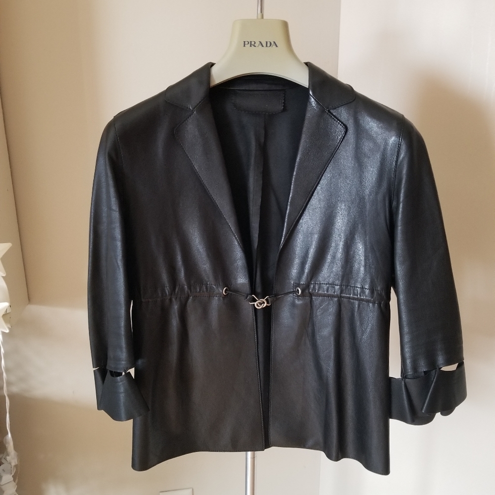 Prada Nappa Leather Jacket